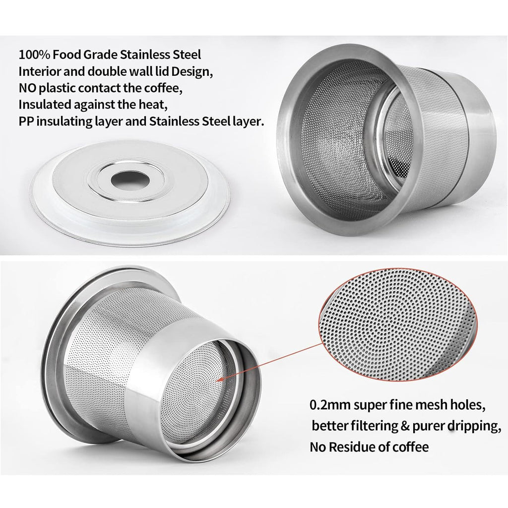 Stainless K-Cup Reusable Pod